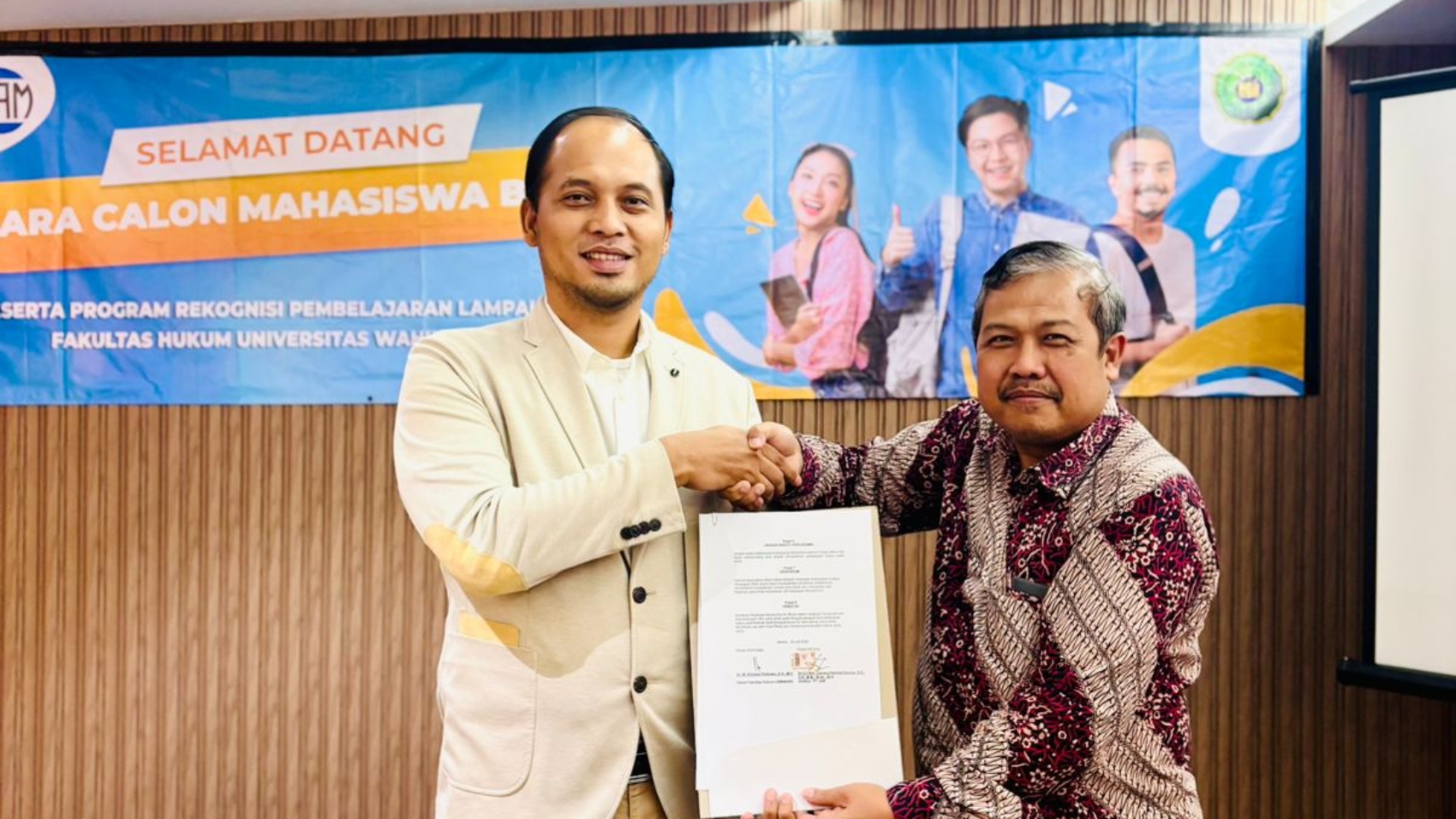 Mou FH Unwawah dengan PT Java Andalas Mandiri Jakarta